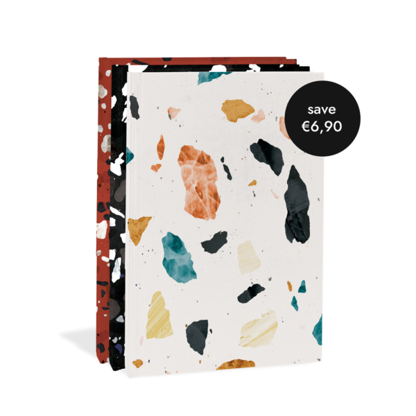 Terrazzo set | stone paper